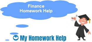 Finance homework helper